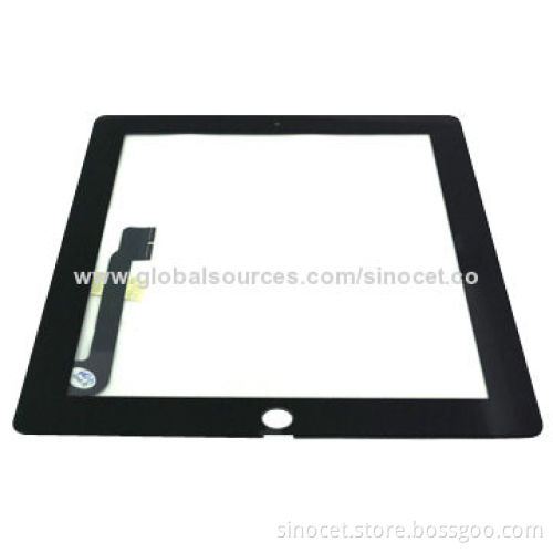Touch Screen Glass Digitizer Replace Part for iPad 3/4, 2 Colors are Available